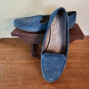 Women's Rockport Blue Suede Shoes